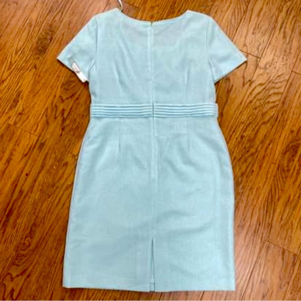 Preston & York NWT Blue Dress, Size 14 - Picture 2 of 6
